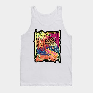 Abstract graffiti Tank Top